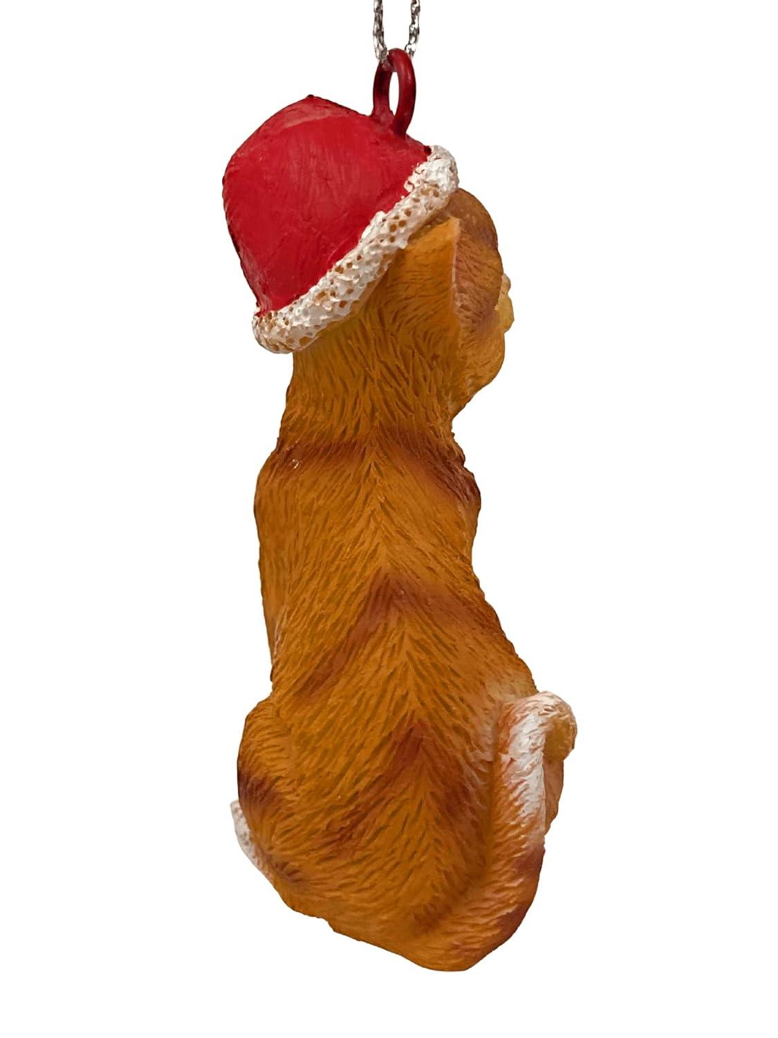 Charlton Home® Santa Cat Ornament