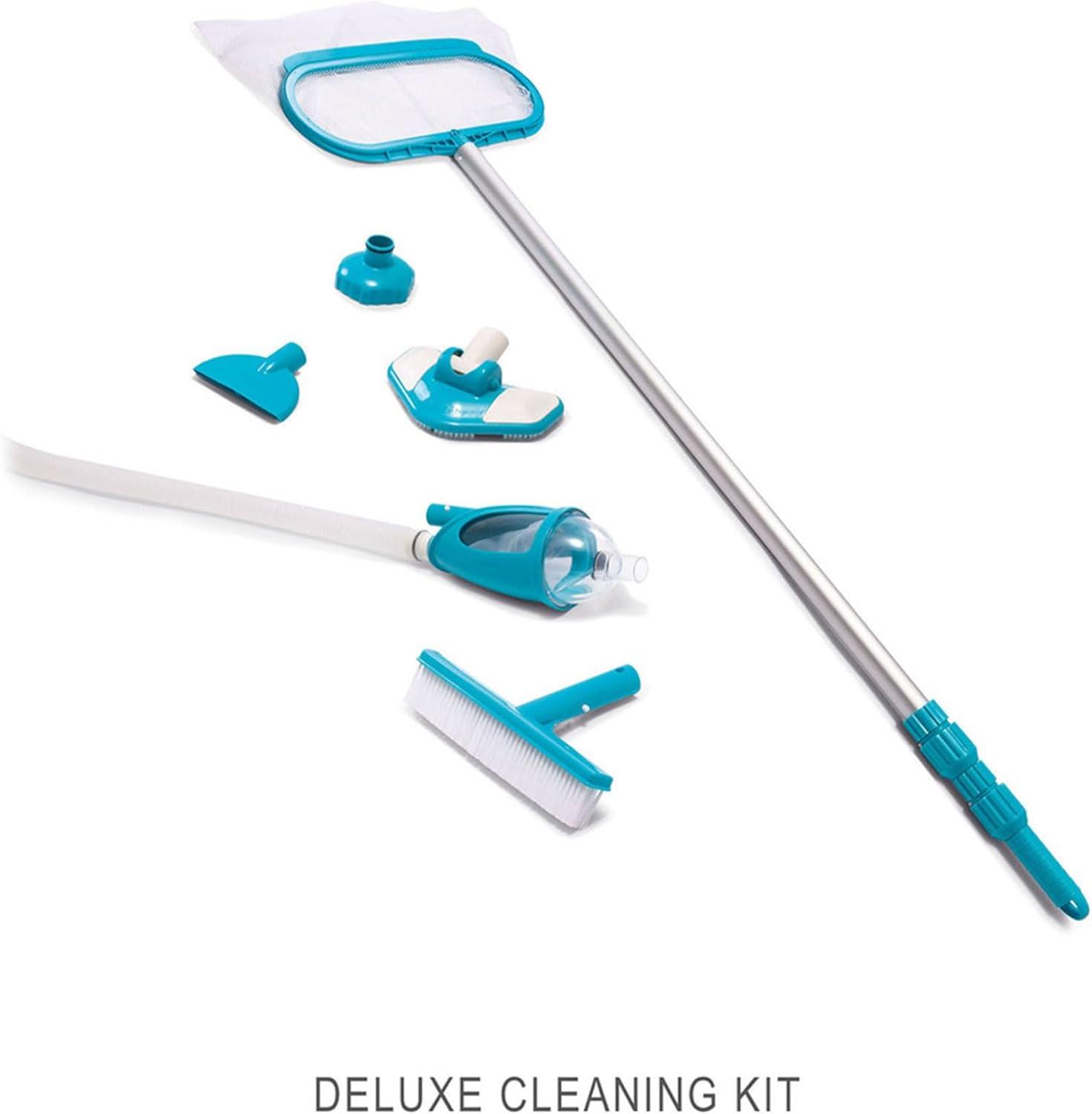 Intex Ultra 24ftX12ftX52in XTR Rectangular Metal Frame Swimming Pool Set w/Pump Filter