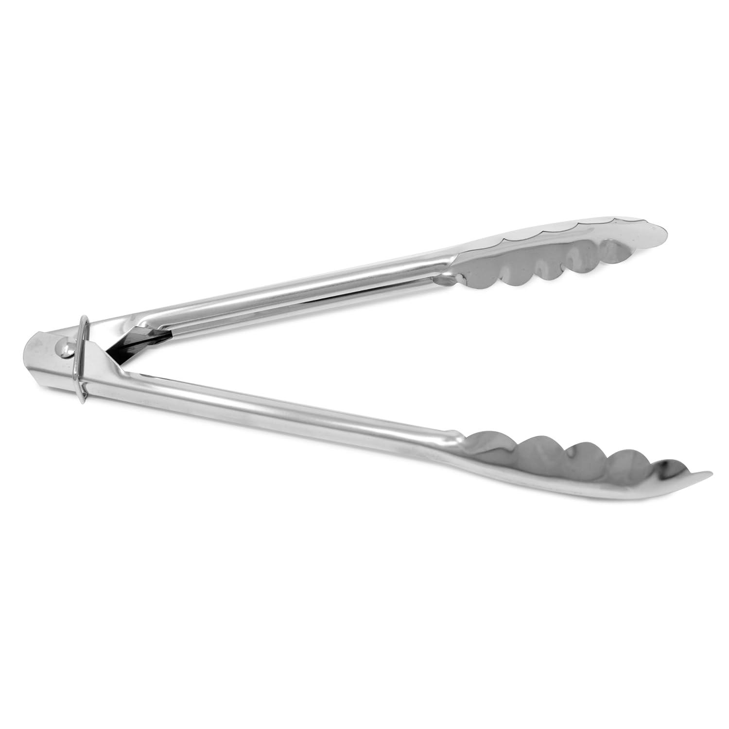 Norpro Locking Tongs, Pack of 1, Stainless Steel