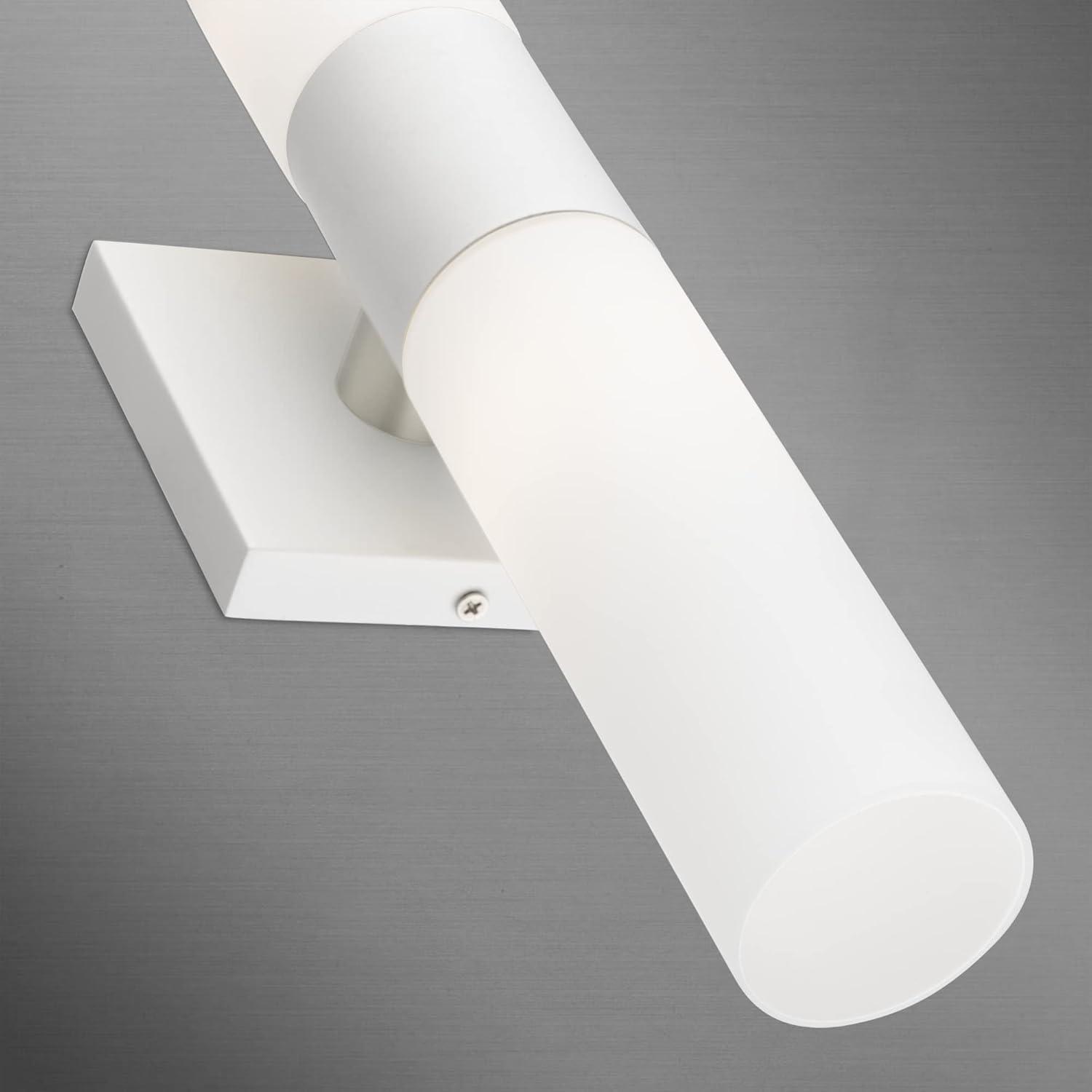 Livex Lighting Aero 2 - Light Vanity in White/Brushed Nickel