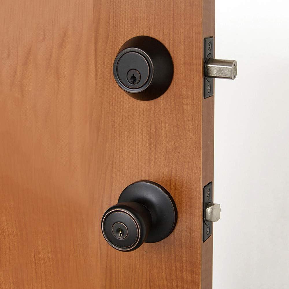 Complete Terrace Entry Knob Set with Deadbolt