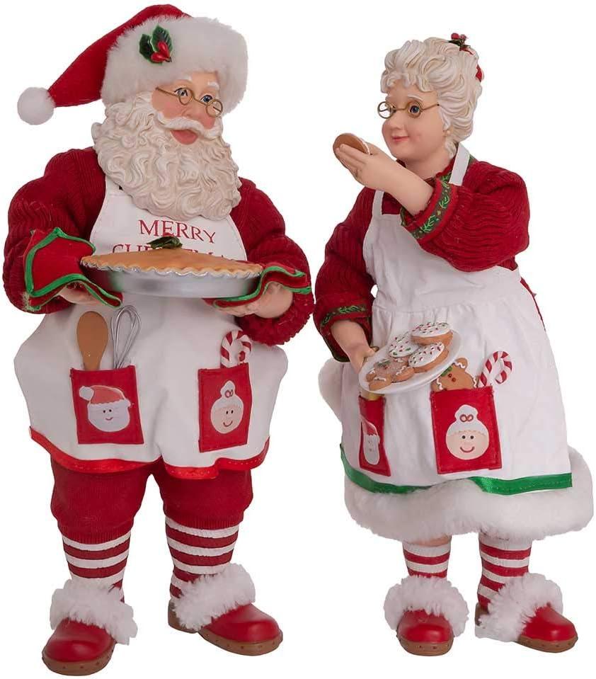 Fabriché Mr. and Mrs. Santa 2-Piece Set