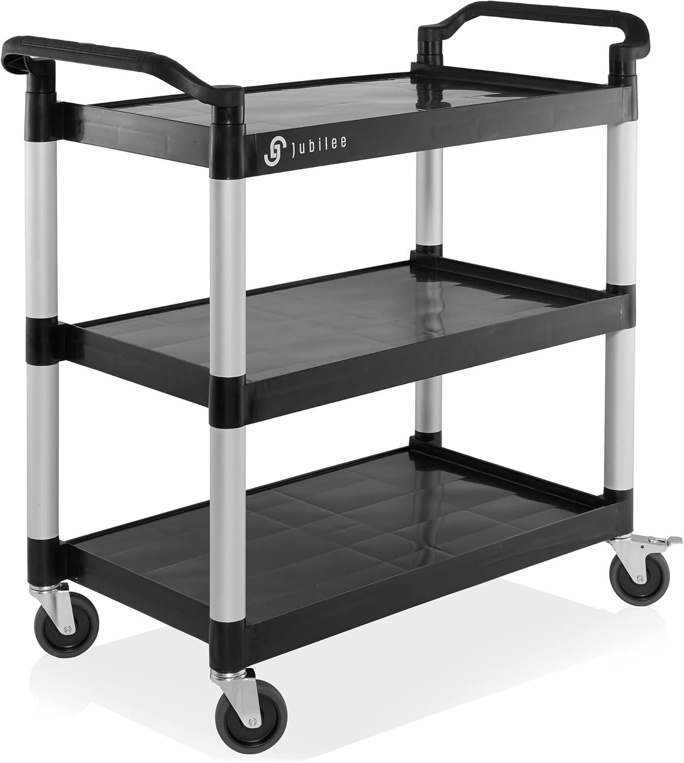 Jubilee 3-Tier Utility Service Cart with Wheels