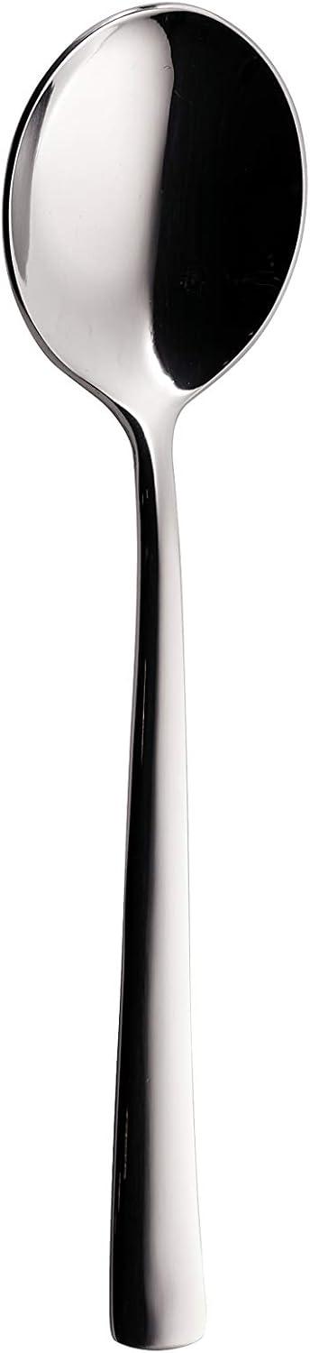 Tramontina Berlin 20-Piece Stainless Steel Flatware Set –  Mirror-Polished Finish, Square Handle Design, Knives, Forks & Spoons Silverware Set