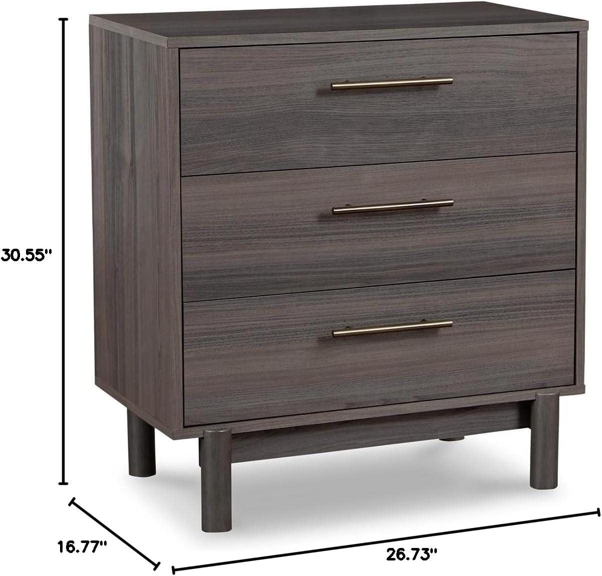 Signature Design by Ashley Contemporary Brymont Dresser, Dark Gray