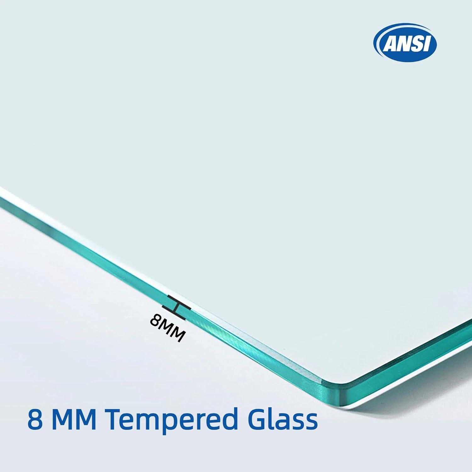 56-60 In. X 76 In Double Sliding Shower Door, 5/16 In Clear Tempered Glass Easy-Clean Coating Chrome