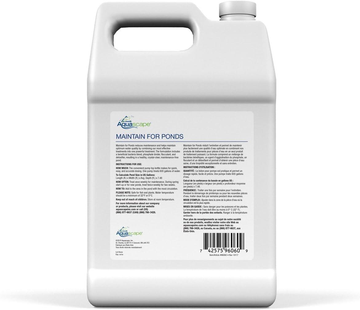 CLEAN For Fountains No Power Source Required / Manual Algae Control