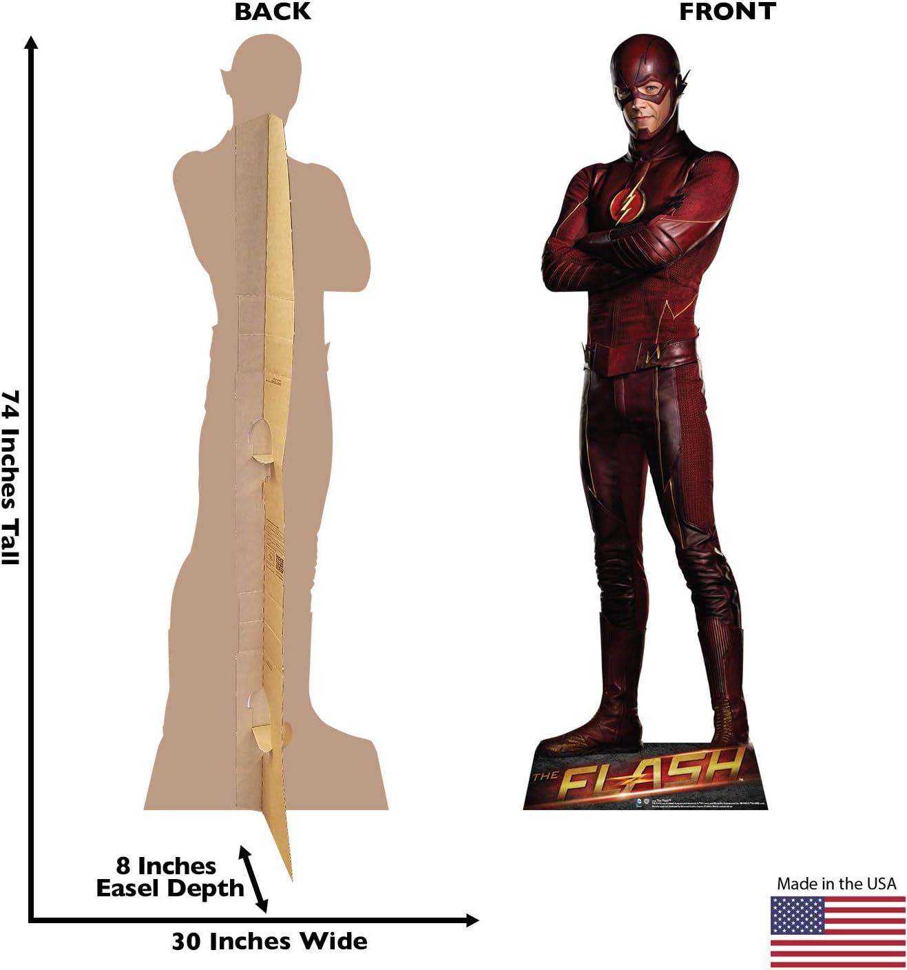 74'' Red Cardboard Standup of The Flash