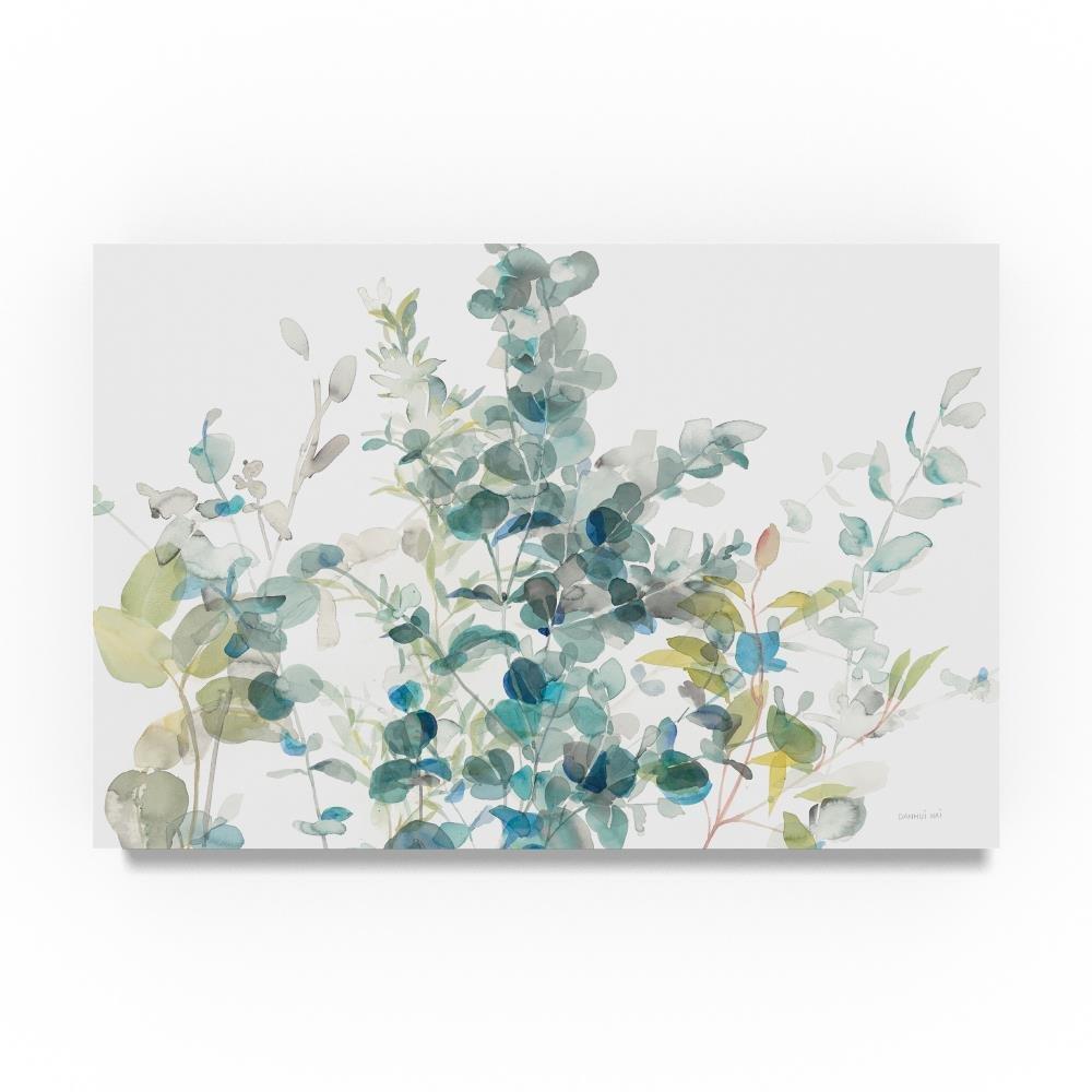 August Grove® 'Eucalyptus I White Crop' Acrylic Painting Print on Wrapped Canvas