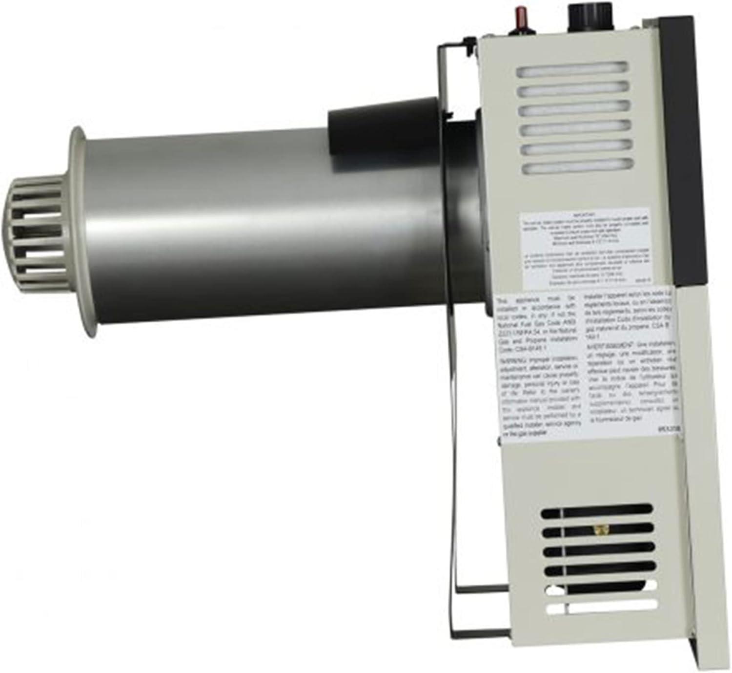 Ashley Hearth Products 11,000 BTU Direct Vent Liquid Propane Wall Mounted Heater with Piezo Lightning, Safety Pilot and Built-In Regulator, Cream