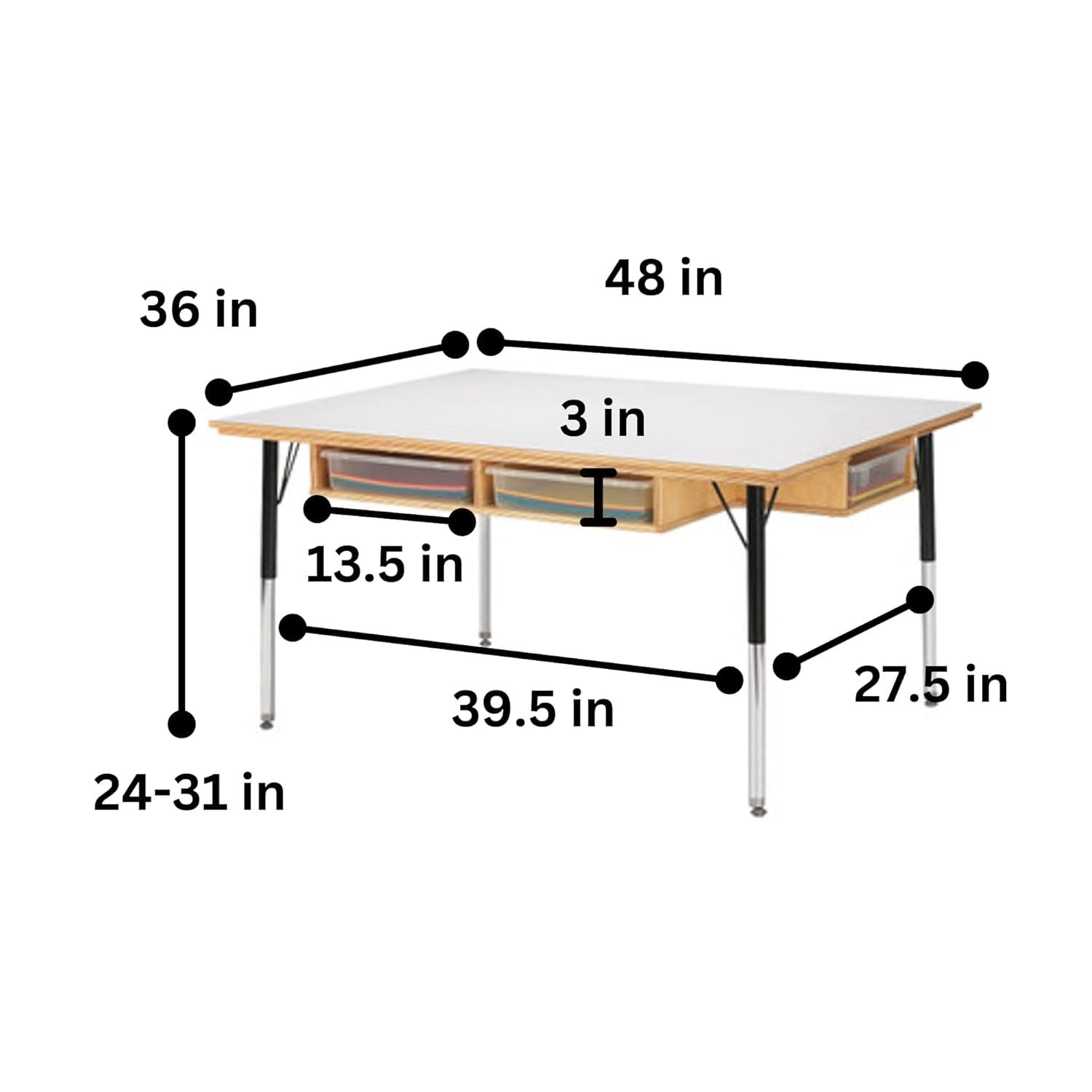 Jonti-Craft Jonti-Craft® Table with Storage
