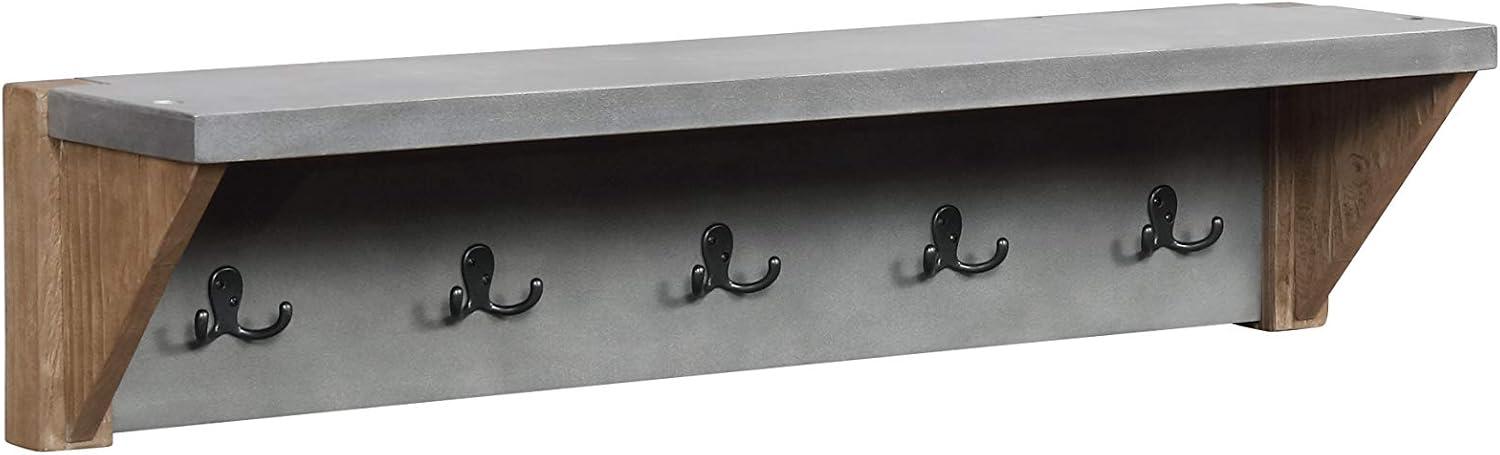 Alaterre Newport 40" Coat Hook with Shelf