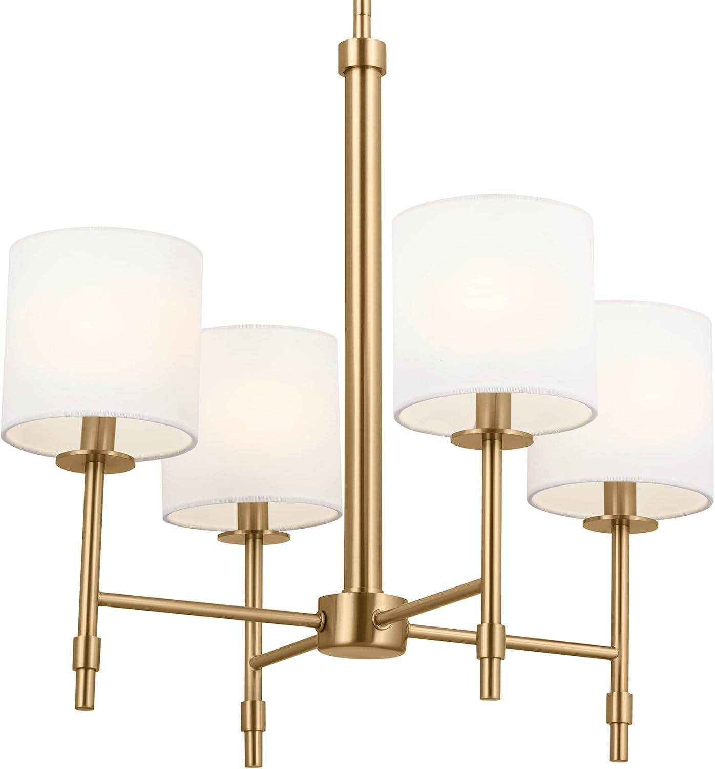 Kichler Lighting Ali 4 - Light Chandelier in  Brushed Natural Brass