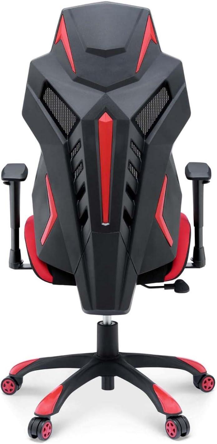 Speedster Ergonomic Mesh Gaming Chair with Lumbar Support, Black Red