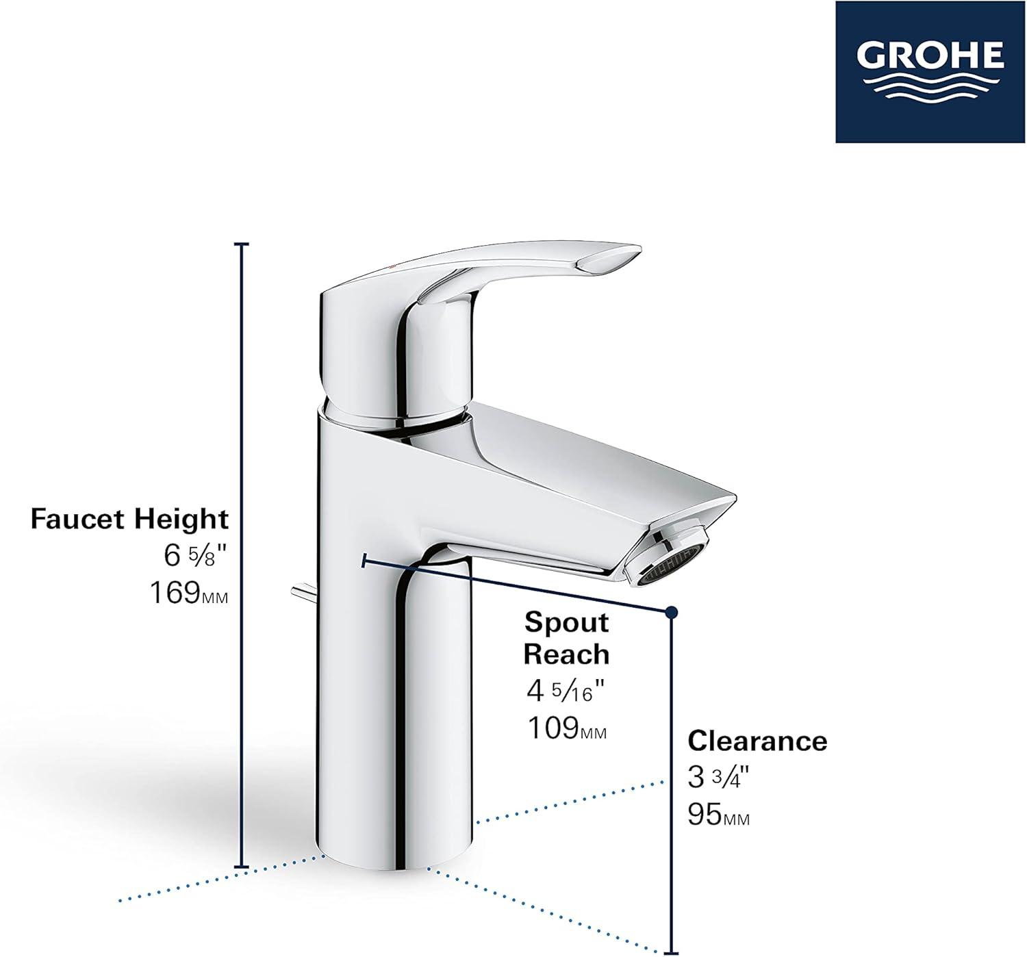 Eurosmart® Single Hole Bathroom Faucet