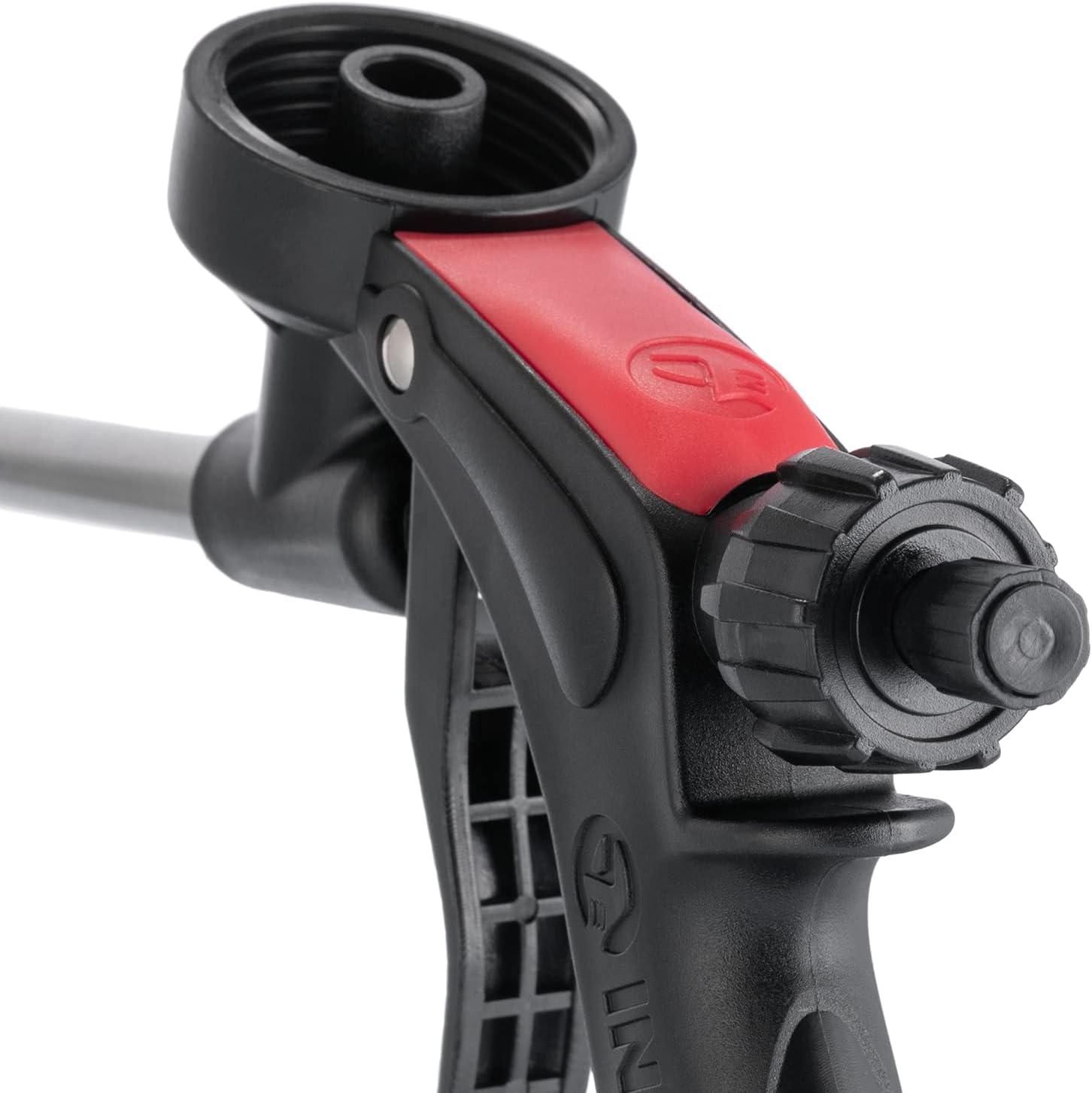 INTERTOOL Spray Foam Gun, Professional Expanding Insulation, Sealant Applicator, Lightweight Plastic Body, Advanced Flow Control Knob for Accurate Control PT08-0608