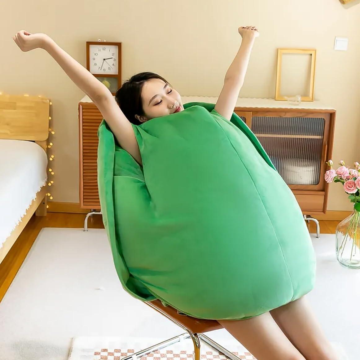 40 Inch Wearable Turtle Shell Pillows Weighted Stuffed Animal Costume Plush Toy Funny Dress Up, Gift for Kids Adults