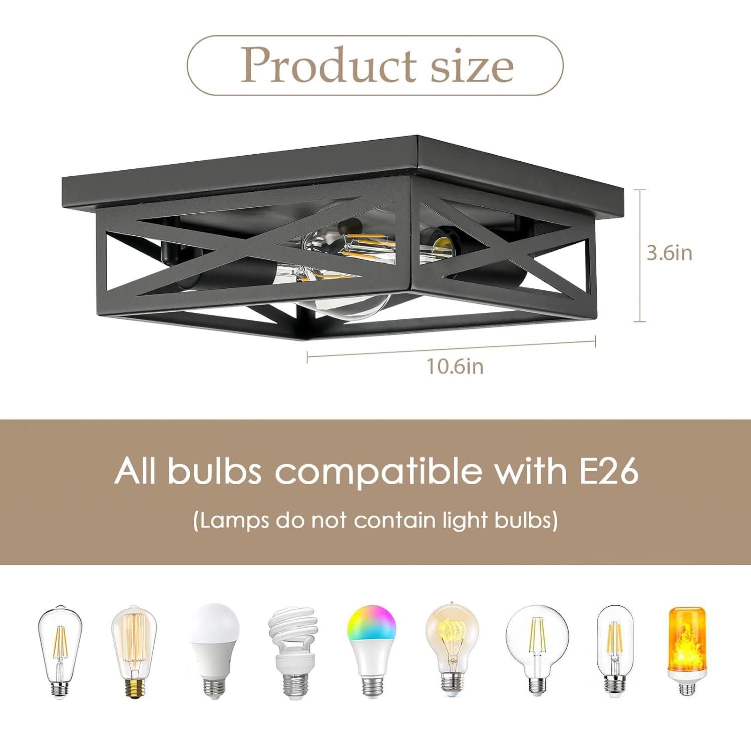 Pynsseu Flush Mount (Set of 2)