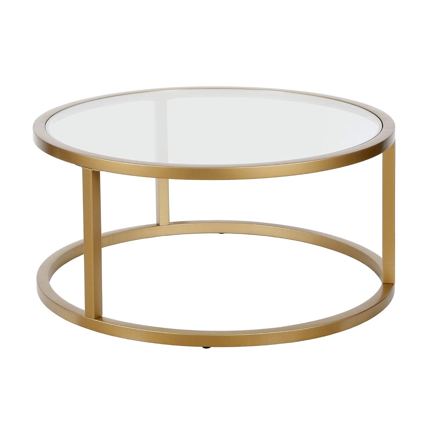 Evelyn&Zoe Lovett 20" Wide Square Side Table, Blackened Bronze