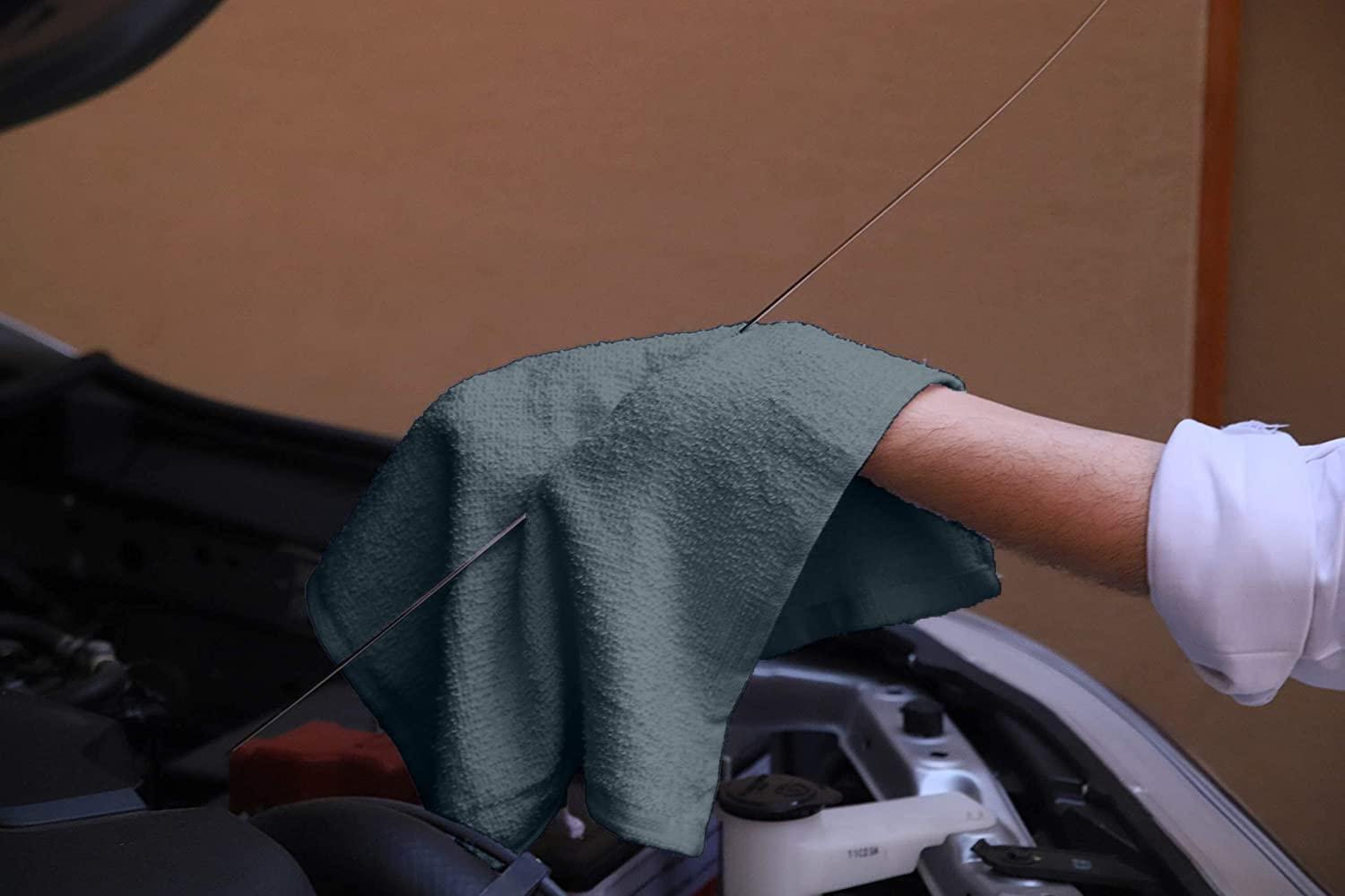 Avalon Towels Terry Bar Mop Towels (Value Pack of 60) Size 16"x19" – Absorbent and Durable, Multipurpose Cleaning Rags, Cotton Cleaning Cloths, Terry Cloth Rags, Reusable Shop Rag