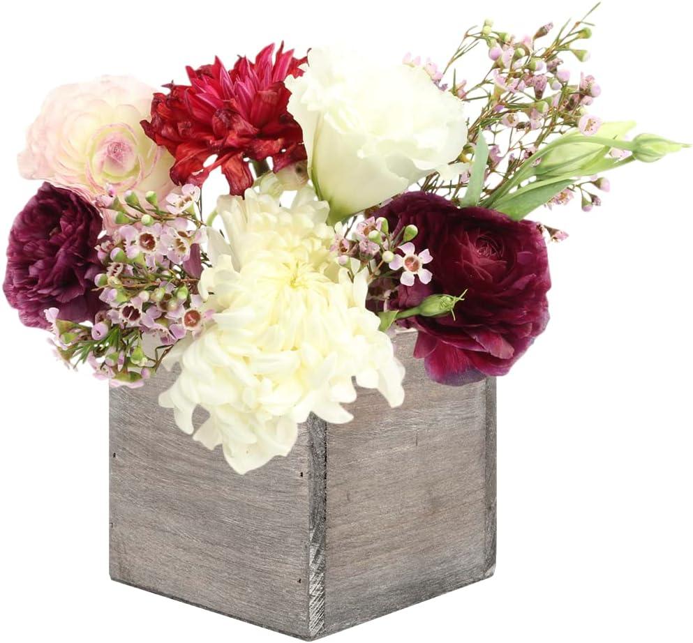 Union Rustic Gritton Wood Table Vase (Set of 6)