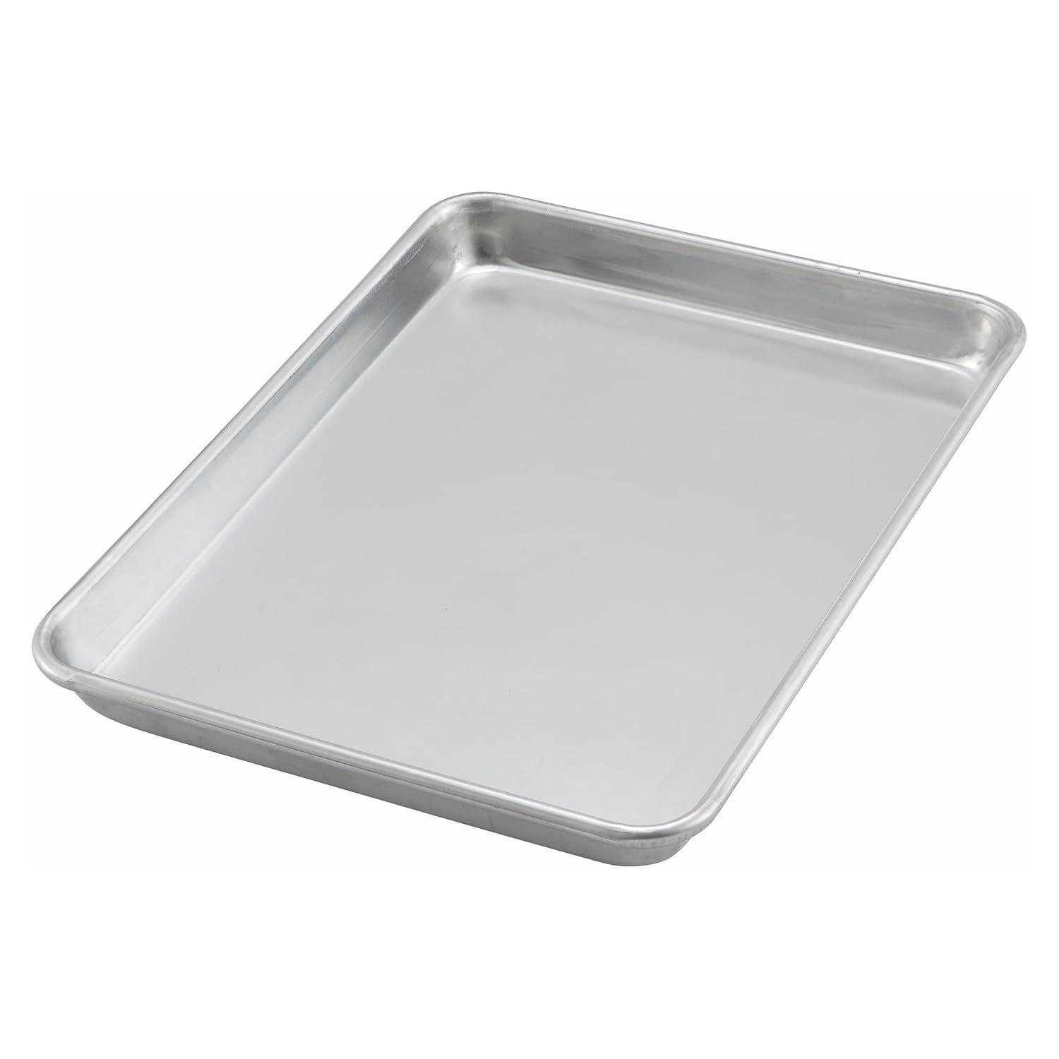 Quarter Size Uncoated Aluminum Sheet Pan with Closed Bead