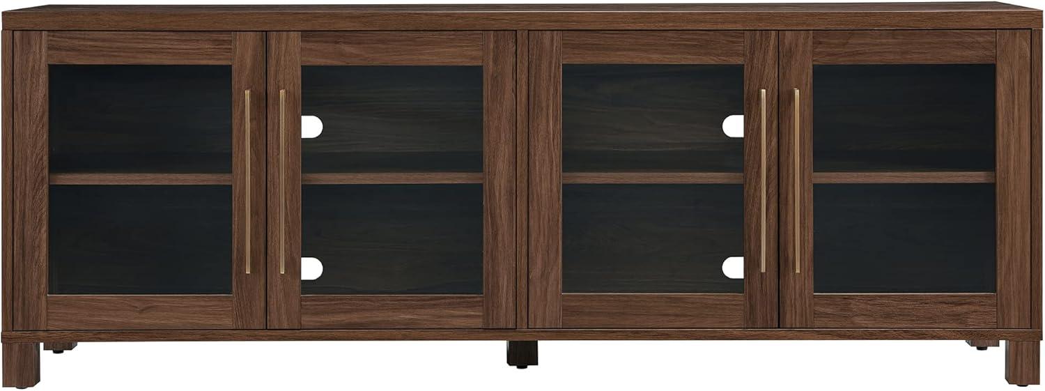 Evelyn&Zoe Quincy Rectangular TV Stand for TV's up to 65", Antiqued Gray