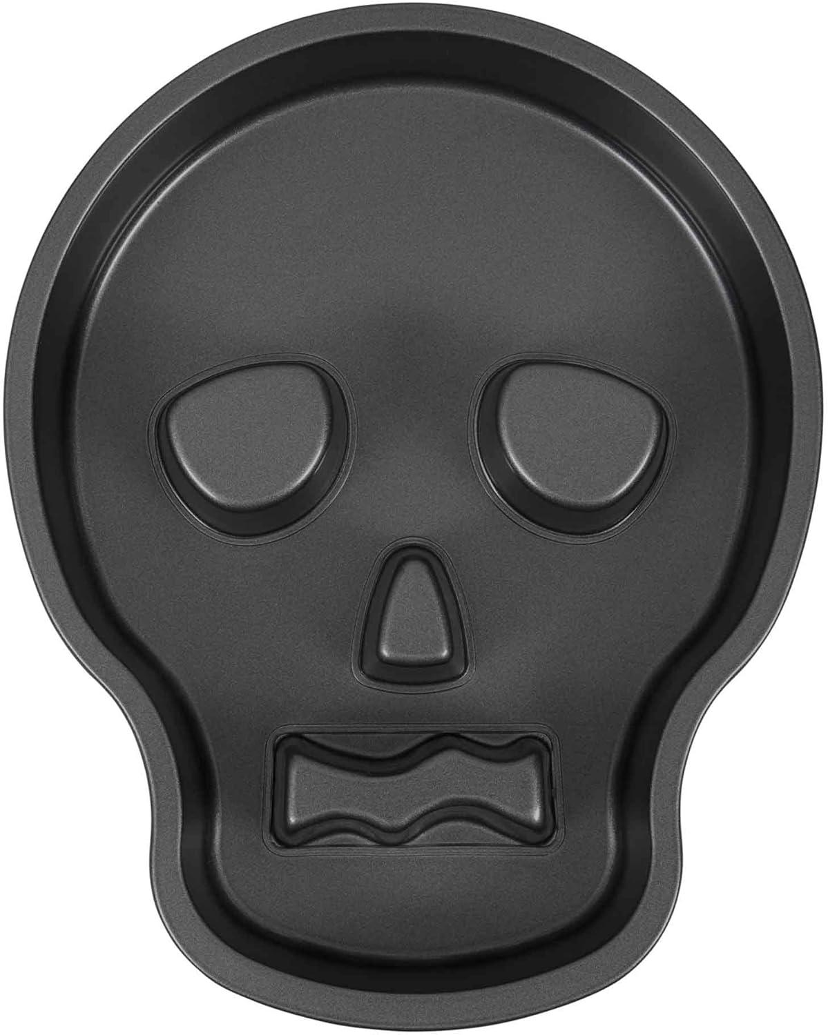 Non-Stick Aluminum Skull Cake Pan for Halloween