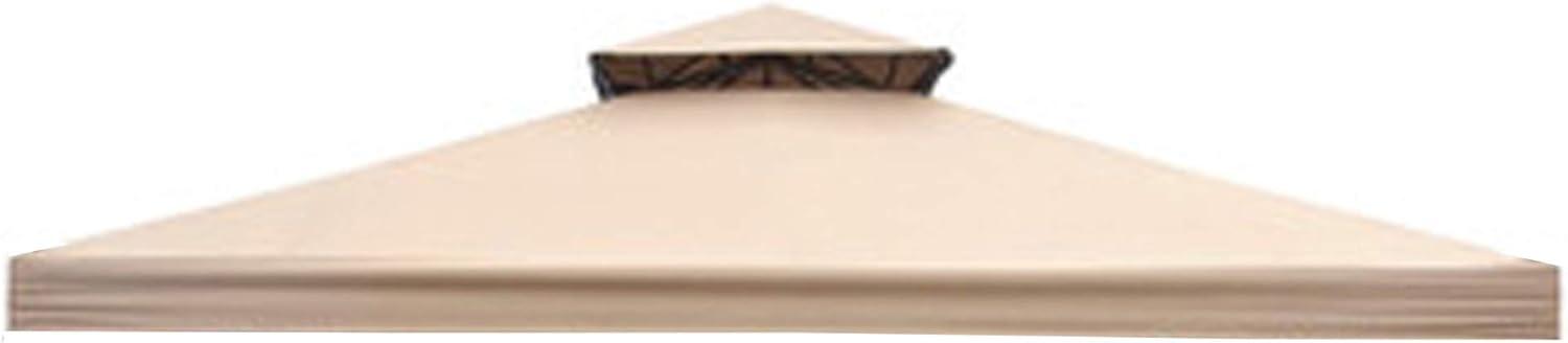 Beige Whisper Polyester Replacement Canopy for 10' x 10' Gazebo