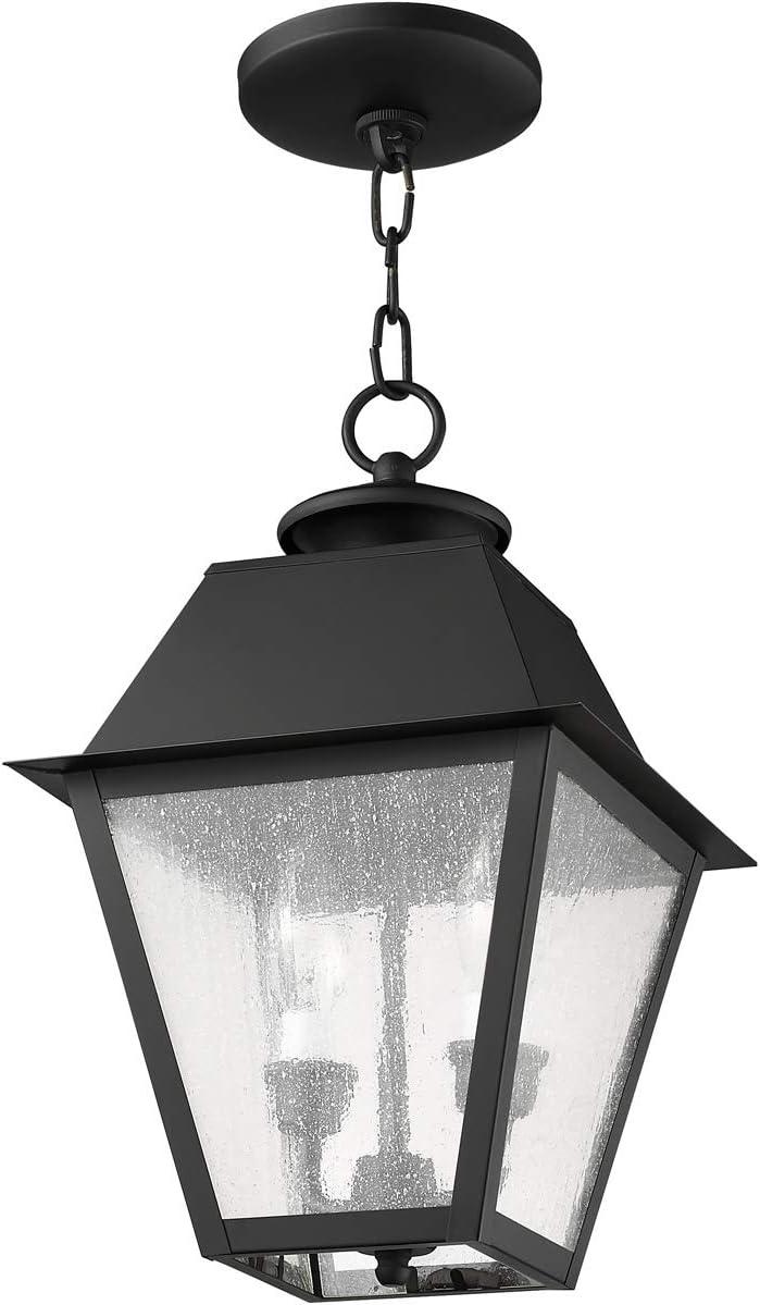 Livex Lighting Mansfield 2 - Light Pendant in  Black