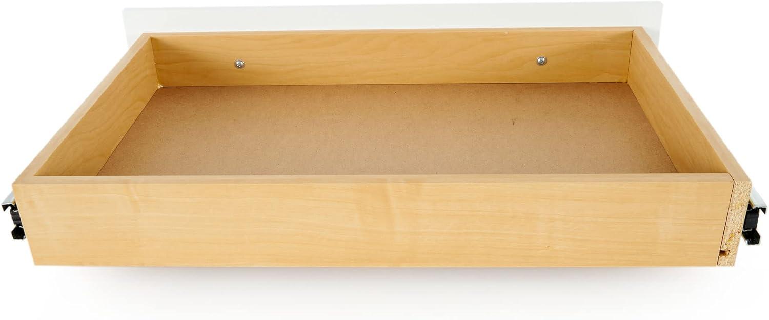 Easy Track RD04 4 in. Easy Track Drawer, White