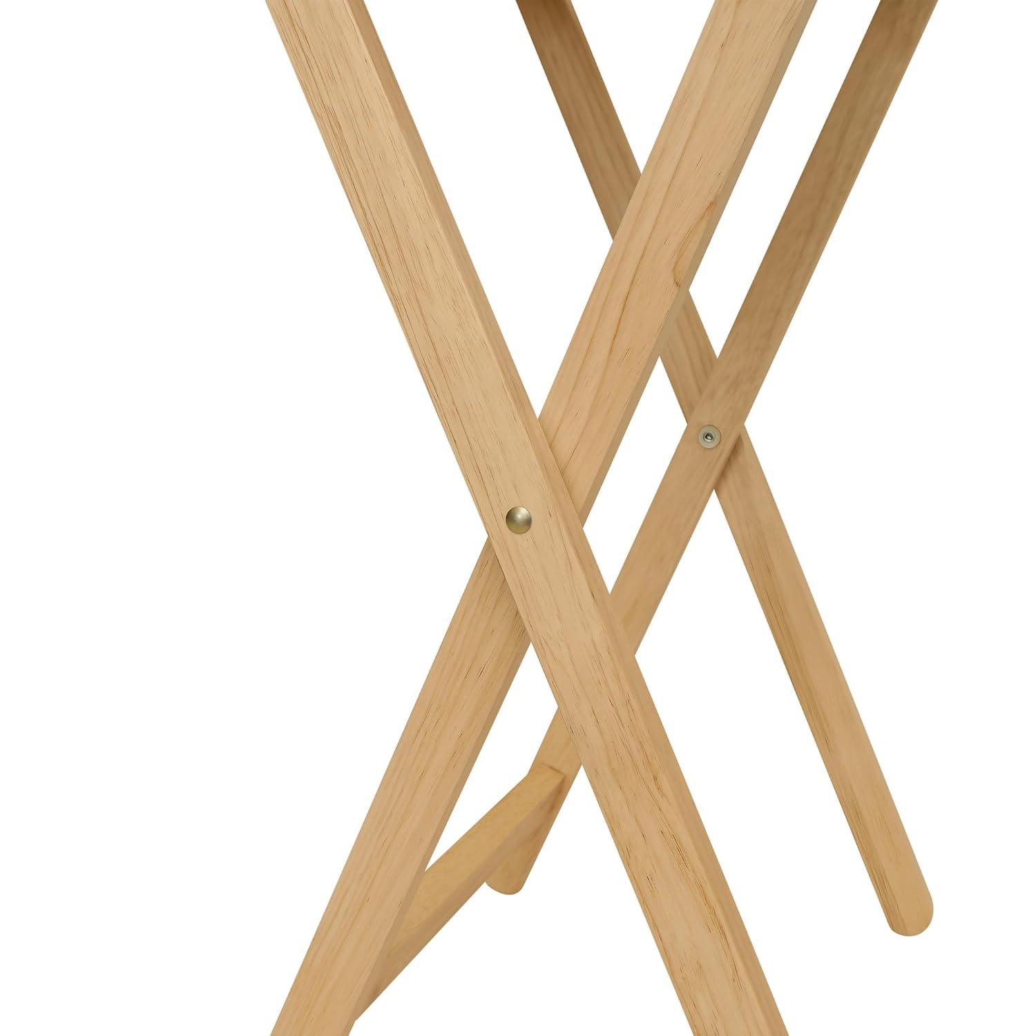 eHemco Wood Oversized Foldable TV Tray Table for Eating/2