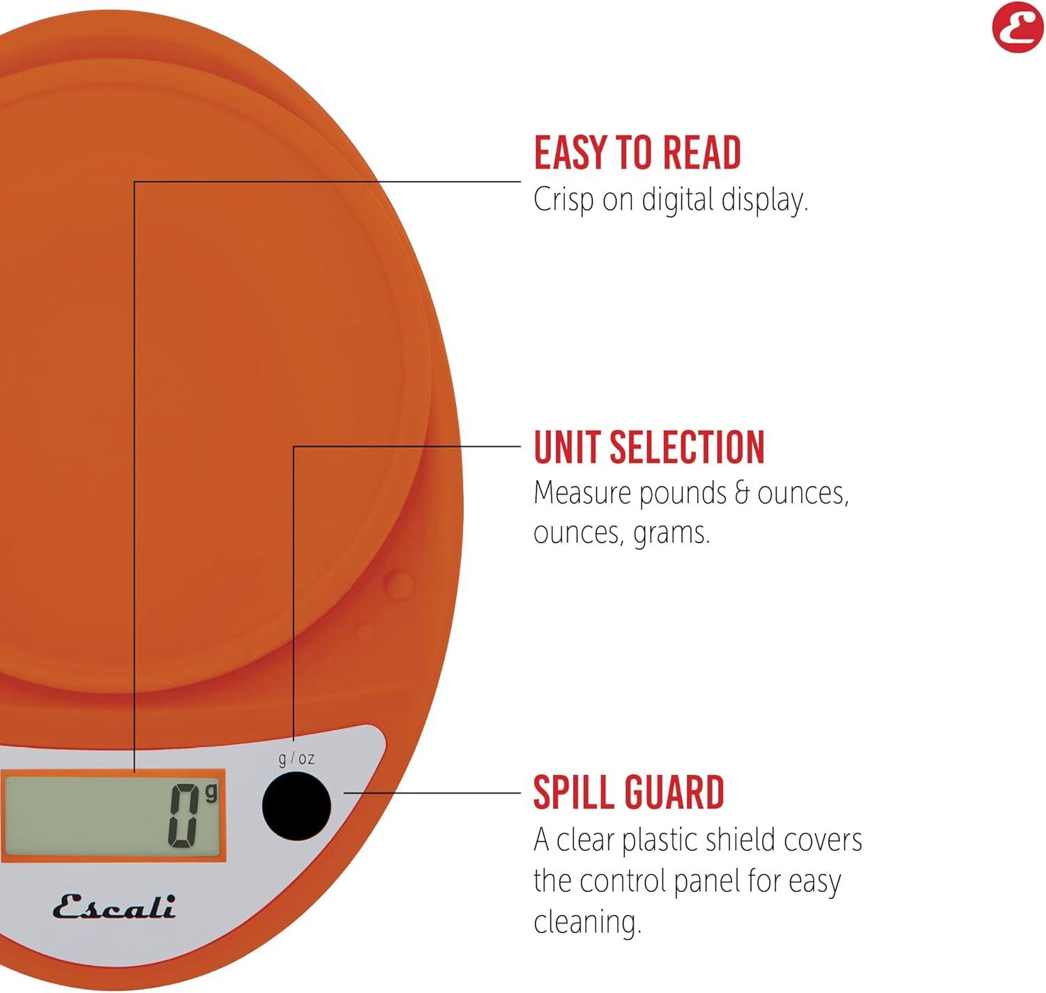 Escali Primo Digital Kitchen Scale