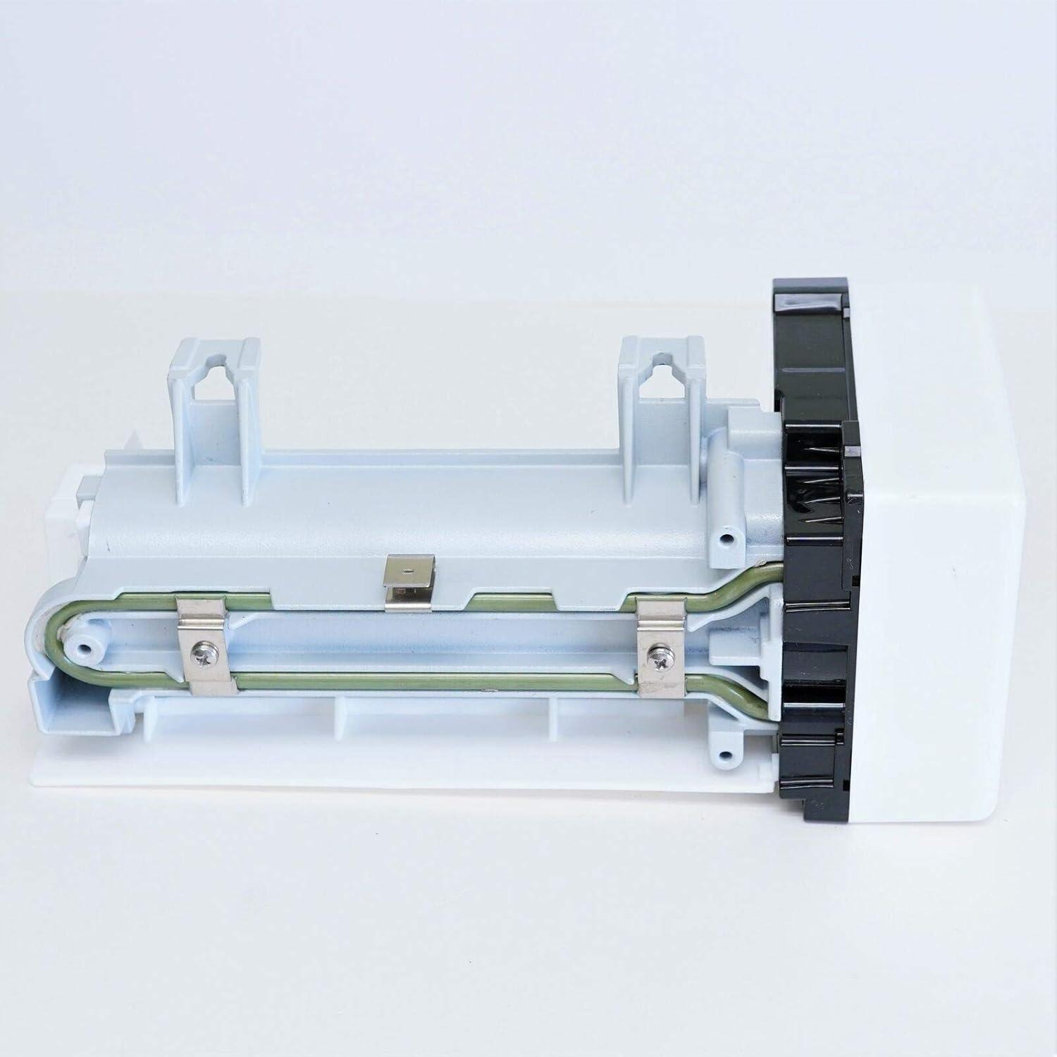 White and Black Electric Ice Maker Replacement for Whirlpool Refrigerators
