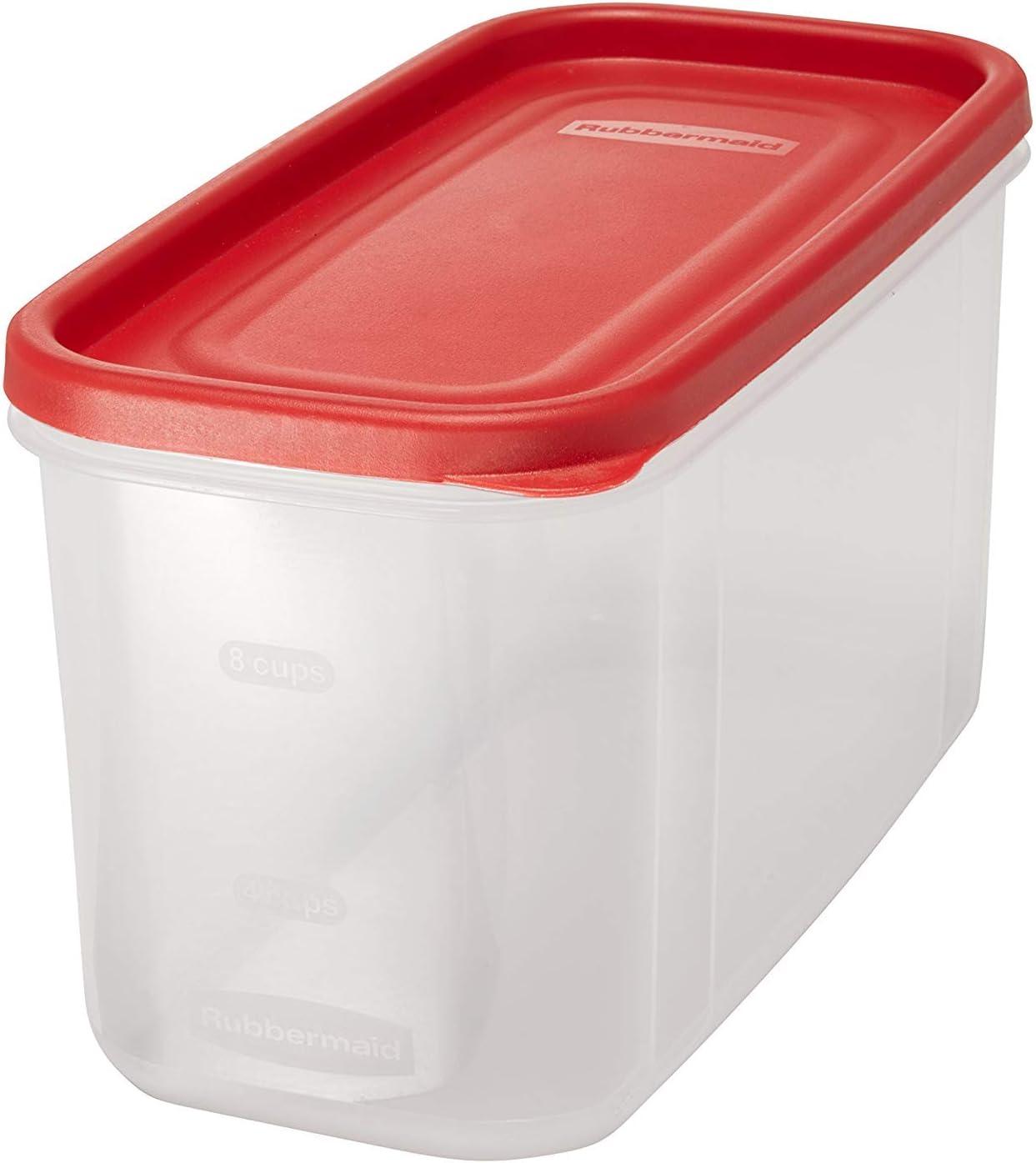 Rubbermaid Modular Canister Food Storage Container with Lid, 10 Cup