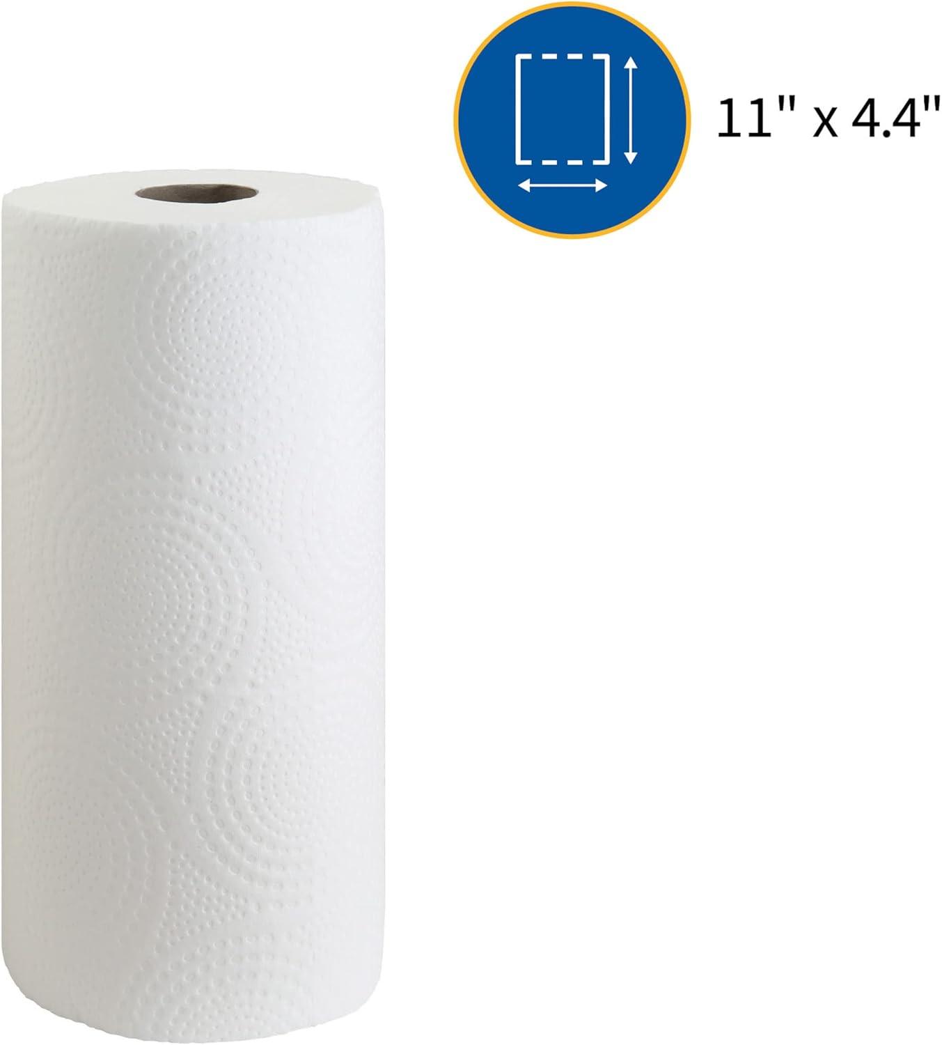 Genuine Joe 2-Ply Recycled Household Paper Towels, 30 Rolls