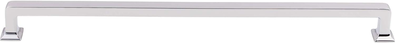 Polished Chrome 12-Inch Transitional Bar Handle