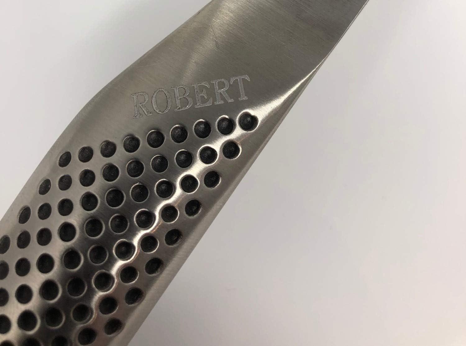 Global 8" Stainless Steel Chef's Knife with Ergonomic Handle