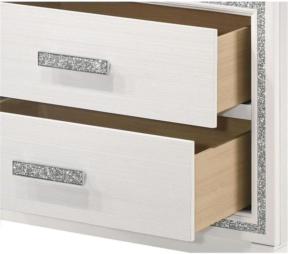 ACME Haiden Nightstand in White