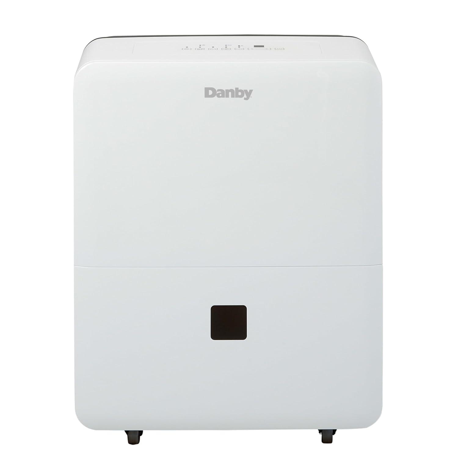 Danby 22 Pint Dehumidifier with Smart Dehumidify in White DDR020BJ2WDB
