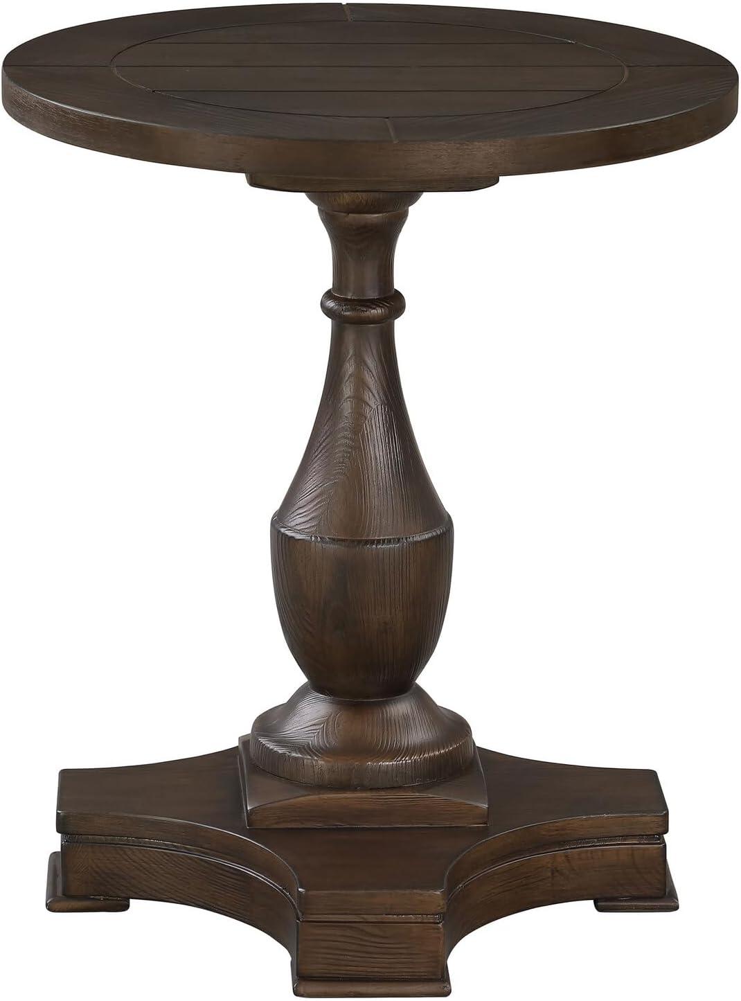 Morello Pedestal End Table