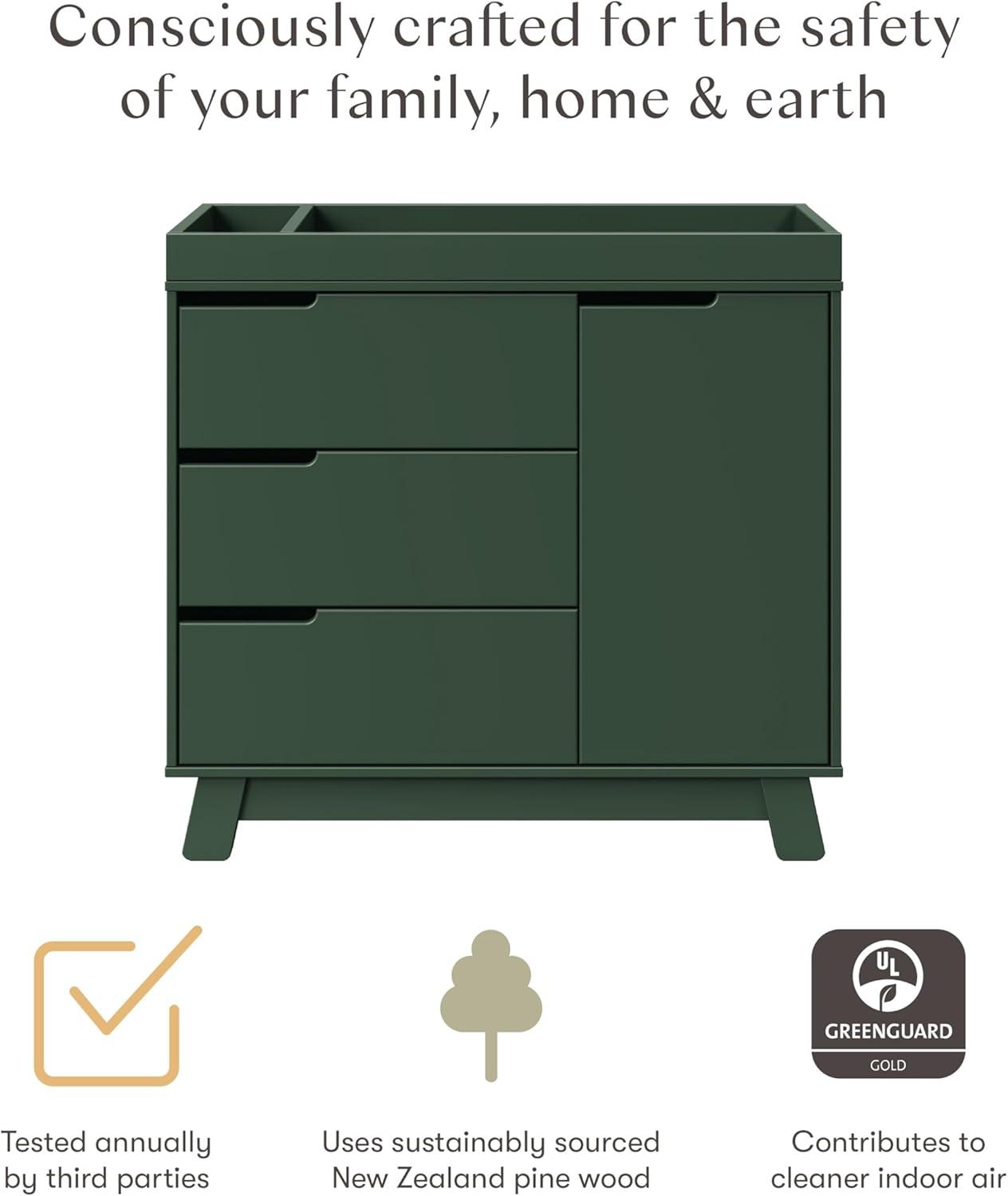 Hudson 3 Drawer 39.5" W Changing Table Dresser