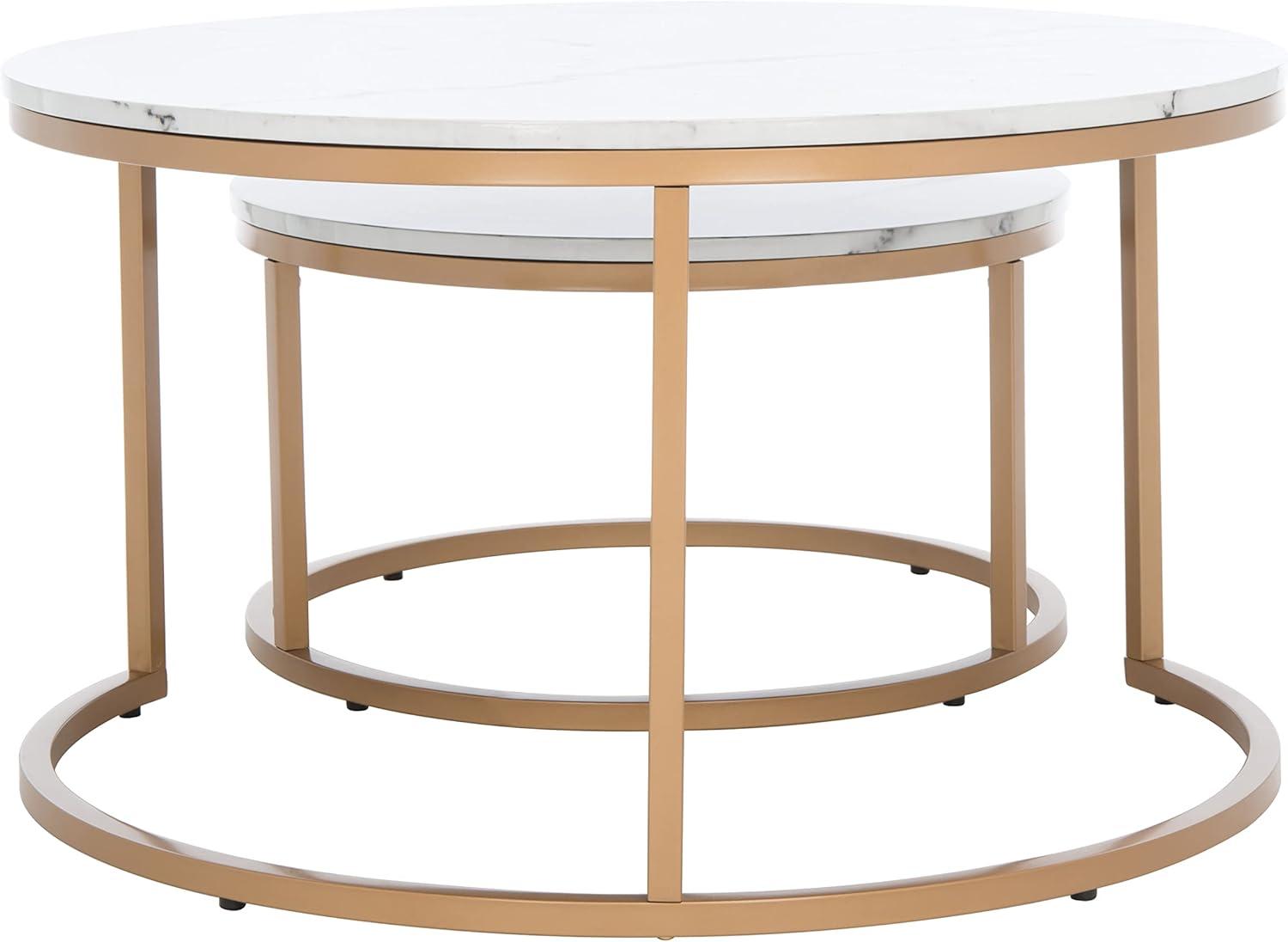 Peppino 2 Round Nest Cof Table - Safavieh