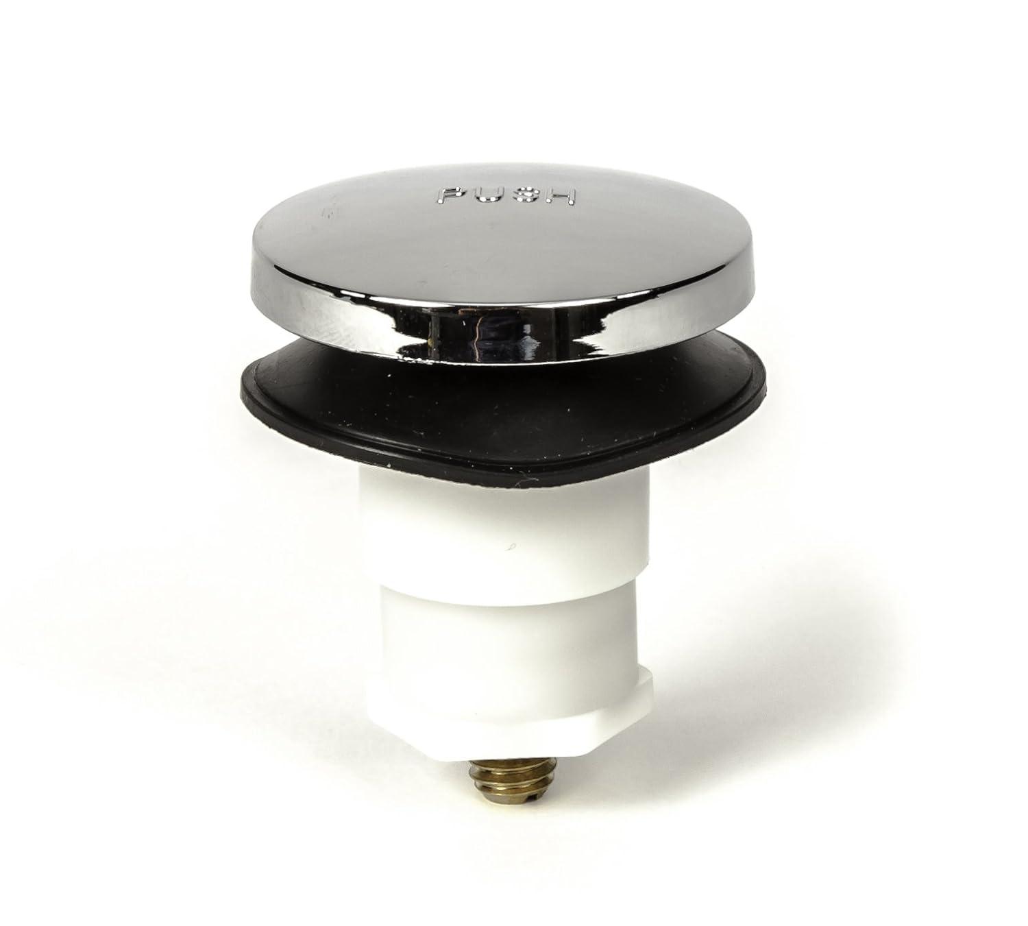Chrome Foot Actuated Bathtub Drain Stopper with Fittings
