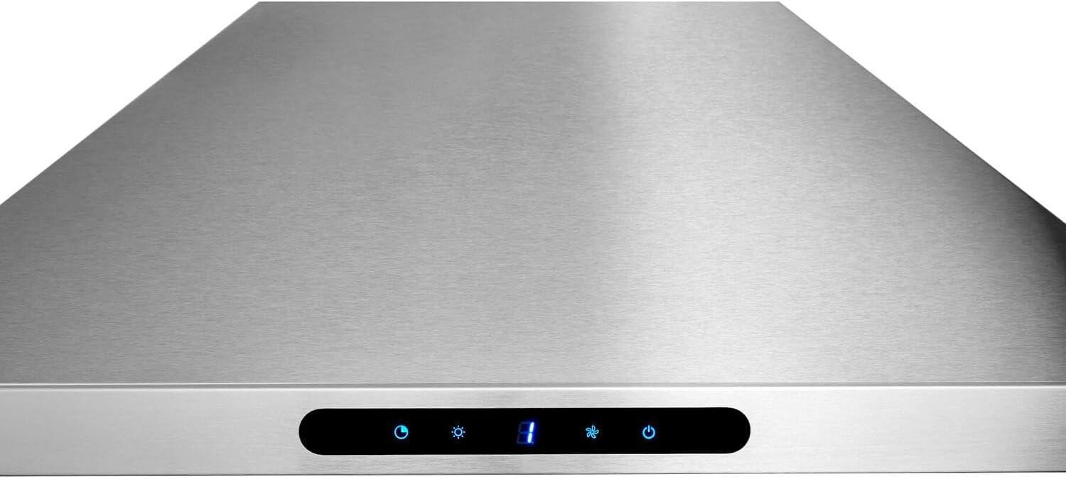 Broan Ewp1366 Elite 110-640 Cfm 36” Wide Wall Mounted Range Hood - Stainless Steel