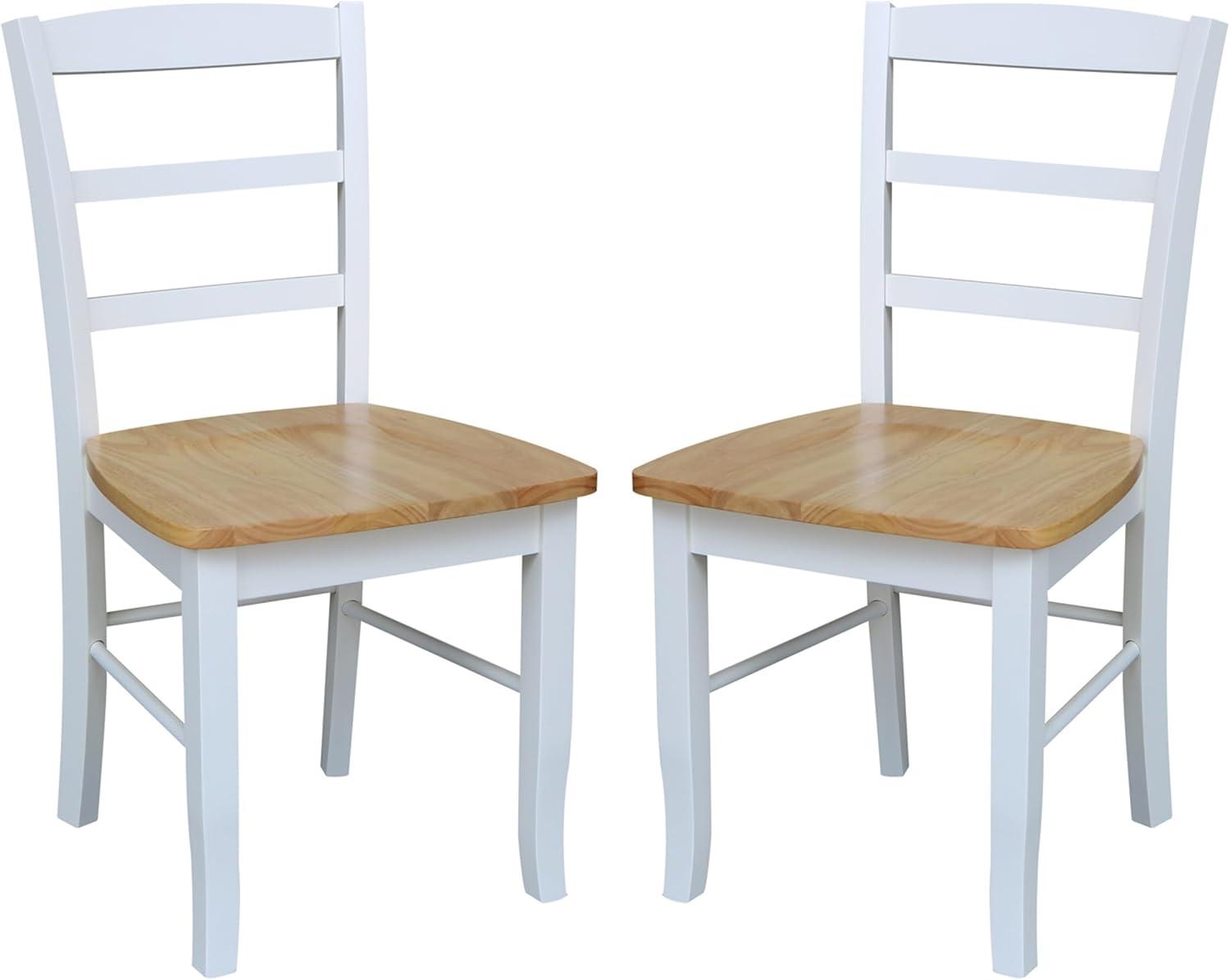 Set of 2 Madrid Ladderback Chairs - International Concepts