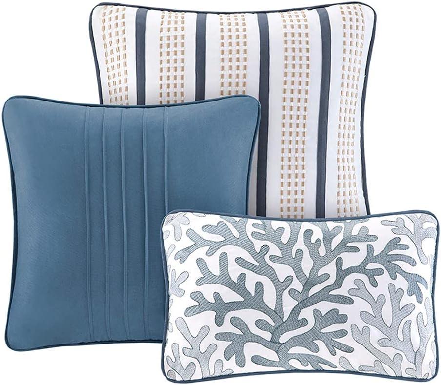 Madison Park Bayside Quilt Set with Throw Pillows