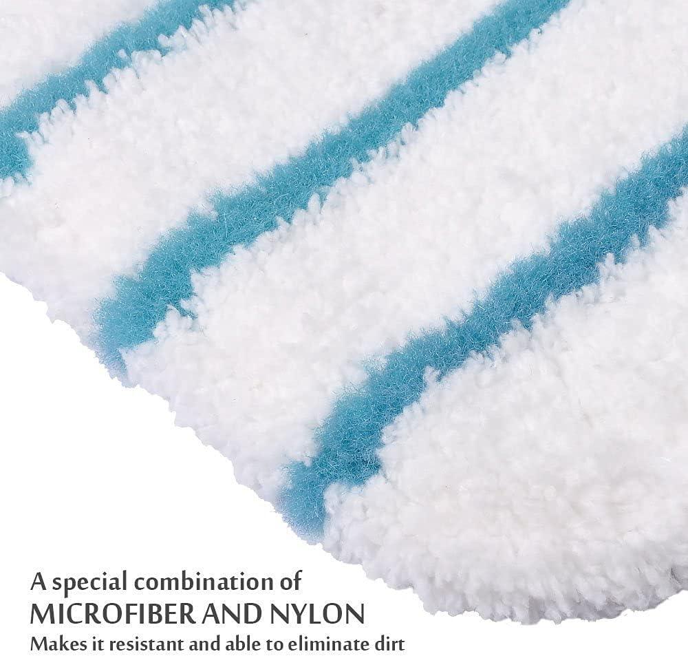 Guckmall Fiber Steam Mop Pads for All Steam Mops (5 Pack)