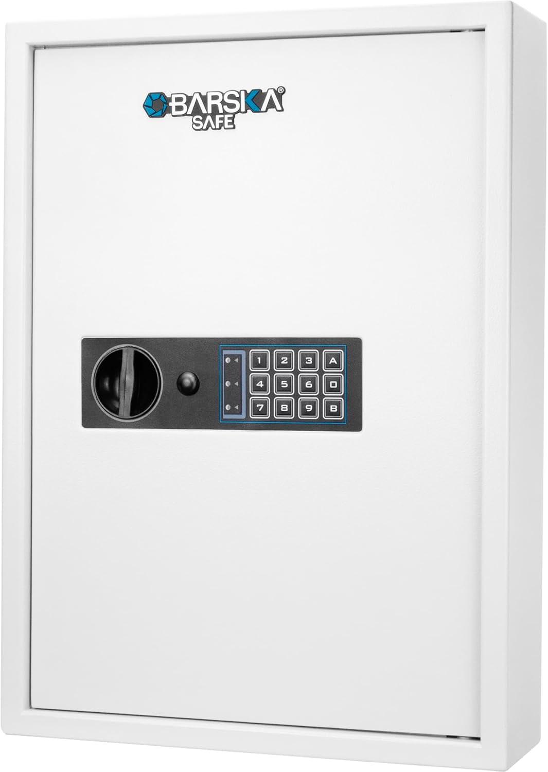 BARSKA 100 Key Cabinet Digital Wall Safe AX13262