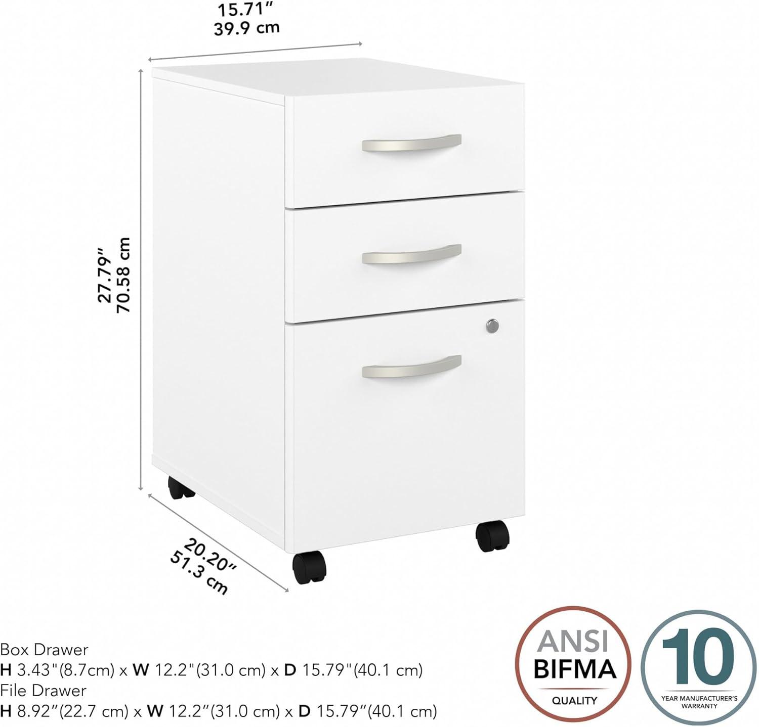 Studio C 16'' Wide 3 -Drawer File Cabinet